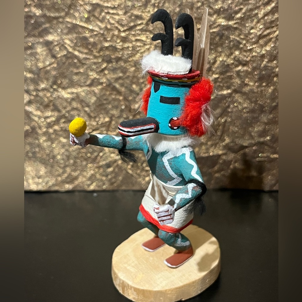❤️Vintage Authentic Medium Size Antelope Kachina Doll Native American Artists❤️ - Picture 8 of 10